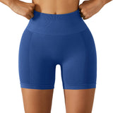 5 x RAW Customer Returns JN JANPRINT shorts women s cycling shorts short sports pants running pants leggings seamless scrunch butt sports leggings high waist shorts for gym fitness workout yoga cycling blue, S  - RRP €115.9