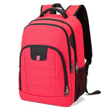 3 x Brand New Della Gao Laptop Backpack 15.6 Inch Women Men Water Resistant Backpack Functional Laptop Backpack for Leisure Business 35L Red - RRP €105.66