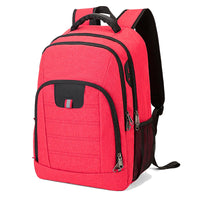 7 x Brand New Della Gao Laptop Backpack 15.6 Inch Women Men Water Resistant Backpack Functional Laptop Backpack for Leisure Business 35L Red - RRP €246.54