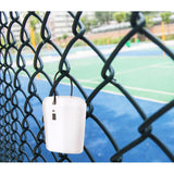 1 x RAW Customer Returns Portable Travel Padlock, Indoor Outdoor Safe, Protect Your Valuables Mini Safe White  - RRP €28.07