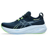 1 x RAW Customer Returns ASICS Gel-Nimbus 26, Men s Sneaker, French Blue Electric Lime, 42 EU - RRP €180.85