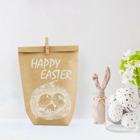 2 x RAW Customer Returns 12 Easter bags for Easter to fill yourself - printed Easter bunny gift bags for decoration and party bags, Easter basket with 12 gift paper bags, Easter decoration crafts for children and adults 2023 - RRP €14.08