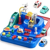 2 x Brand New EPPO Car Toy Race Tracks Breakout Game, 3-5 Years Boys Girls Educational Toy, Car Racing Tracks Game Includes 3 Toy Cars, Gift for Kids 3 4 5 6 Years L  - RRP €54.4