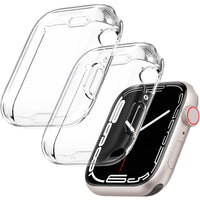 45 x Brand New KIMILAR 2 Pieces Case Film compatible with Apple Watch Series 8 7 41mm, Full Screen Coverage Edge to Edge TPU Protective Cover compatible with iWatch Series 8 7 41mm  - RRP €316.8