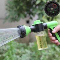 1 x RAW Customer Returns Garden Hose Attachment 8 Modes Garden Hose Spray Gun High Pressure Hand Shower Foam Gun Car Wash Watering Sprayer Spray Gun Nozzle 2  - RRP €11.09