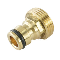 1 x RAW Customer Returns Fittingstore - GARDENA coupling plug with internal thread or external thread tap piece G 1 2 external thread  - RRP €7.04