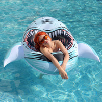 15 x Brand New Inflatable Shark Swimming Float, Pool Party Lounge Toys for Kids and Adults, Giant Inflatable Swim Ring Swimming Pool Summer Water Fun Shark Floaties - RRP €299.85