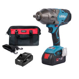 1 x RAW Customer Returns Vikky 20V Impact Wrench 1 2 inch, 4.2Ah 1500N.M Brushless Cordless Impact Wrench 4 Speed Impact Wrench Kit - RRP €179.99