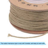 1 x Brand New sourcing map Macrame Cord Kit 1mm x 32 Meters Crochet and Wire Rope Cotton Rope Macrame Supplies for Wall Hanging Plant Hanger Bohemian Decorative Project Dark Khaki - RRP €9.99