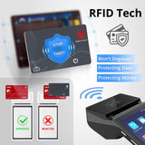 1 x RAW Customer Returns Wallet Finder RFID Blocking Card, IP68, Item Tracker with Charging Clip, Rechargeable works with Apple Find My App and Network iOS Only , GRAY - RRP €35.99