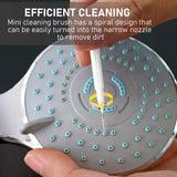 1 x Brand New 100 pieces mini cleaning brush shower head, shower head cleaning brush, multifunctional gap cleaning brush shower head cleaner shower hole cleaning brush - RRP €20.4