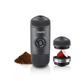 1 x RAW Customer Returns WACACO Nanopresso with NS Adapter, Portable Espresso Machine, Compatible with NS Capsules and Ground Coffee, Manual Travel Coffee Machine Set, Perfect for Camping - RRP €94.9