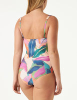 1 x RAW Customer Returns Triumph Summer Allure Opd, Women s One-Piece Swimsuit, Pink - Light Combination, 46F - RRP €24.0