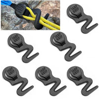 1 x Brand New Tarpaulin clips, tarpaulin clip tent tarpaulin clips heavy duty tarp clips multifunctional tarpaulin fastening tarpaulin tensioner for awnings banners gardening canopies 6 pieces  - RRP €20.4