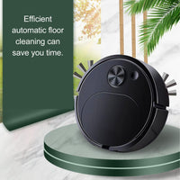 1 x RAW Customer Returns Robot Vacuum Cleaner, Quiet Robot Vacuum Cleaner with Powerful Suction Cleans Hard Floors and Low-Pile Carpets, Ideal for Pets - RRP €21.08