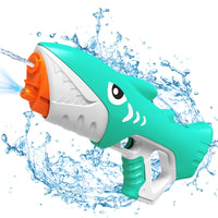 1 x RAW Customer Returns Electric Water Gun, Electric Water Gun with Water Absorption, 600ml High Capacity Range 8-10 Meters Automatic Water Spray Gun for Adults and Children Summer Toys - RRP €15.99