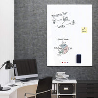 1 x RAW Customer Returns Lyzzxi Whiteboard Sheet, 40 80cm Magnetic Whiteboard Wall Sticker, Flexible Whiteboard Film, for Educators, Home Schools, Classrooms, Offices - RRP €26.89