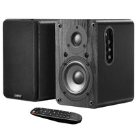 1 x RAW Customer Returns LONPOO LP42X Active Speaker 100W RMS, Bookshelf Speaker with 4 Woofer, Bluetooth5.0, HDM ARC, Optica, Coxaial, RCA, USB USB, AUX-in, Remote Control Black  - RRP €117.05