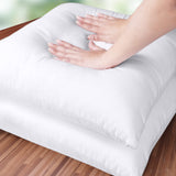 1 x RAW Customer Returns Utopia Bedding Cushion Filling 45 x 45 cm 2 Units , Silicone Virgin Fiber, Sofa Pillows White  - RRP €15.62