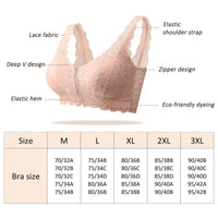 1 x Brand New Maeau Women s Classic Bra Lace Bralette Bra Without Underwire Strech Bra Padded Push Up Sports Bra Brassiere Breathable Camisole Bandeau Bra Skin Color XL - RRP €23.39