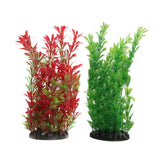 1 x RAW Customer Returns Vivifying Artificial Aquarium Plants, 2 Pack 25cm Tall Plastic Plant for Fish Tanks - RRP €15.99