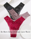 1 x RAW Customer Returns BeReady Women s Lace Thong Set, V-neck Panties, Sexy Underwear for Women and Women, Multipack, Sizes S-XL, Pack of 10, L - RRP €24.0