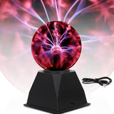 1 x RAW Customer Returns DELIPOP Magic Plasma Ball, 5 Inch Luminous Ball Electrostatic Ball Touch Sensitive Flash Ball, Flashing Educational Toy, Physics Flash Light Plasma Lamp, Globe Sphere Light - RRP €25.78