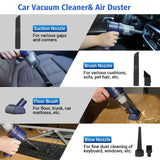 1 x RAW Customer Returns Kevsuvqin 2-IN-1 Handheld Vacuum Cleaner Cordless, 9000PA Mini Handheld Vacuum Cleaner Cordless, Cordless Handheld Vacuum Cleaner Strong with Type-C, Compressed Air Spray Electric Dust Blower, Mini Vacuum Cleaner  - RRP €35.99