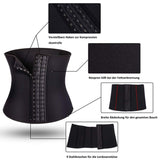 1 x RAW Customer Returns Gotoly Waist Trainer Fitness Belt Sauna Tummy Away Men Body Shaper Weight Loss Corset Fat Burning Waist Cincher Neoprene Sweat Back Brace, XXL, Black - RRP €27.22