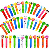 1 x RAW Customer Returns 40 Pieces Bookmarks Children Animals Gadgets Wooden Birthday Party Favors Christmas - RRP €14.96