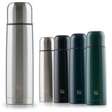 1 x RAW Customer Returns Blumtal Thermos bottle 1L - BPA-free thermos flask for hot cold - leak-proof insulated bottle 1L made of stainless steel - Thermos bottle with mug - Thermo bottle - Stainless Steel - Silver - RRP €19.67