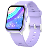 1 x RAW Customer Returns kids Smartwatch for boys and girls, IP68 waterproof children s fitness activity tracker watch, heart rate sleep monitor, 19 sports modes, pedometer, children s gifts for teenagers aged 6 and over purple  - RRP €39.12