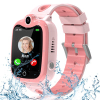 1 x RAW Customer Returns YEDASAH Smartwatch Kids, 4G Smartwatch Kids Watch with GPS and Phone, Games, Pedometer, Video Call, School Mode, Camera, SOS, IP67 Waterproof, Alarm Clock, Kids Smartwatch for 4-14 Years - RRP €60.49