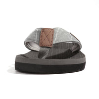 1 x RAW Customer Returns FITORY Men s Flip Flops Beach Sandals Surfing Toe Separator Summer Shoes, Grey, 42 EU - RRP €23.99