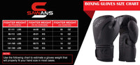 1 x RAW Customer Returns SAWANS Professional Boxing Gloves for MMA Sparring Kickboxing Punching Bag Training Muay Thai Fighting Matte Black, 16 OZ  - RRP €26.59