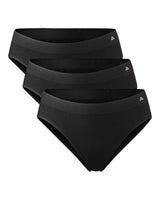 1 x RAW Customer Returns DANISH ENDURANCE women s viscose panties 3 pack black, medium large  - RRP €22.95