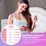 1 x RAW Customer Returns Easy Home 40 Ovulation Tests 10 Pregnancy Tests, Highly Accurate and Reliable Powered by free Italian Premom APP iOS Android , 40 LH 10 HCG - RRP €18.14