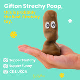 1 x RAW Customer Returns Gifton - Stretchy Poop Ball Stress Relief Novelty 2020 Design Gift for Boys Girls Men Women Teens Kids Funny Birthday Gift Christmas Stocking Filler Toy - RRP €7.99