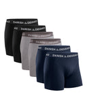 1 x RAW Customer Returns DANISH ENDURANCE Men s Boxer Shorts, 6 Pack, Retro Shorts Made of Soft Cotton Multi-Colour 2X Black, 2X Grey, 2X Navy Blue , XXX-Large  - RRP €44.95