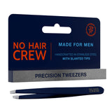 1 x RAW Customer Returns NO HAIR CREW precision tweezers for men - hand-ground in Germany from stainless steel. - RRP €11.9