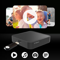 1 x RAW Customer Returns STRONG Leap S3 Streaming Box Android Google TV 4K HDR Dolby Vision Dolby Atmos Chromecast Google Voice Assistant Netflix Disney Bonus WiFi LAN Bluetooth - RRP €54.74