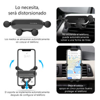 83 x Brand New Ossky Universal Auto Gravity Car Phone Holder, Ventilation Smartphone Holder Compatible with iPhone 12 Pro 11, Samsung S21, Huawei, Oneplus, Xiaomi and GPS - RRP €1092.28