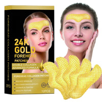 17 x Brand New 24K Gold Forehead Wrinkle Patches for Face, Anti-Aging Wrinkle Patches with Collagen Hyaluronic Acid for Forehead Wrinkles, Fine Lines Gold  - RRP €458.83