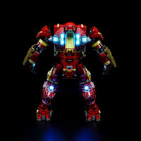 1 x RAW Customer Returns BRIKSMAX 76210 LED light for Lego Hulkbuster - Compatible with Lego Marvel building blocks model - Without Lego set - RRP €19.67