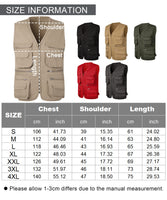 1 x RAW Customer Returns KTWOLEN Men s Outdoor Vest Cotton Fishing Vest Leisure Hunting Trekking Hiking Angler Camping Safari Vest Sleeveless Jacket with Many Practical Pockets, Beige, 3XL - RRP €37.3