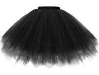 1 x RAW Customer Returns Gardenwed Tutu women s tulle skirt women s tutu petticoat underskirt carnival costume tulle skirt black women s tutu black Black-XL - RRP €19.18