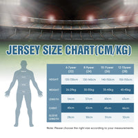 1 x RAW Customer Returns Star Hour No.7 Jersey Sets Children, Home Away Football Jersey for Children, Men s Boys Football Jersey Football Jerseys, Sports Shirt Boy s Football Training T-shirts Shorts and Socks Suit - 26 - RRP €26.88