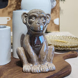 10 x Brand New Casaido decorative object MONKEY unusual living room decoration ceramic MONKEY statue decoration modern sculpture decorative figure MONKEY - RRP €204.0