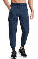 1 x RAW Customer Returns Libin Men s Trekking Pants Lightweight Quick Dry Hiking Jogging Pants for Training Athletic Travel Golf Casual Outdoor, Navy XXL - RRP €32.98