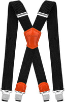 1 x RAW Customer Returns Decalen - Suspenders - Black man 1 One size - RRP €24.0